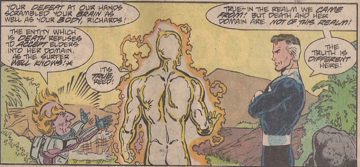 Mr. Fantastic dropping truth bombs!