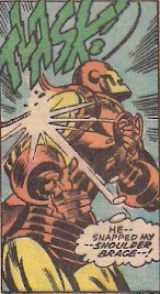 The reader feels the brutality of the fight.