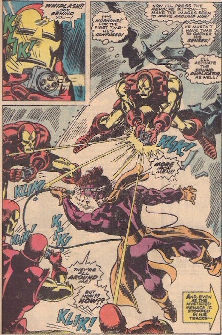 It's like the mirror-fight scene in Enter the Dragon