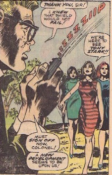 Tony Stark lives the gimmick!
