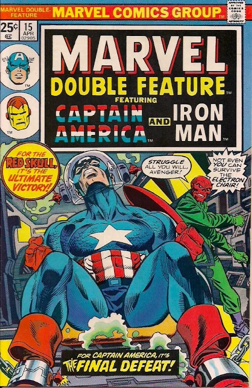 Two-In-One: Captain America: Traitor and Iron Man Gets Whipped! (Marvel Double Feature #15)