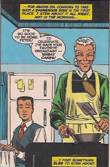 Aunt May loves her Wheat cakes.