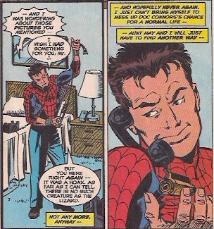 Peter shows he isn't all about money.