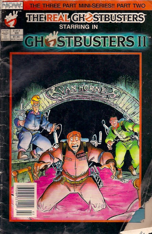 What's left of the cover for issue 2
