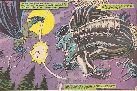 That landing is going to be bad for Batman!