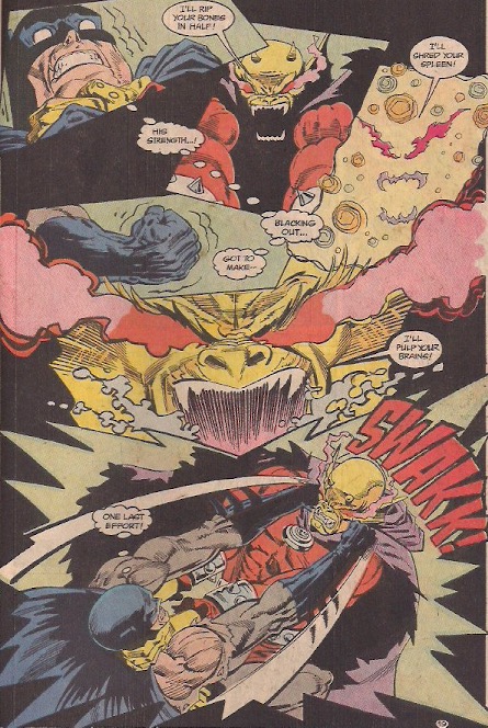 I love the way the action shifts from frame to frame