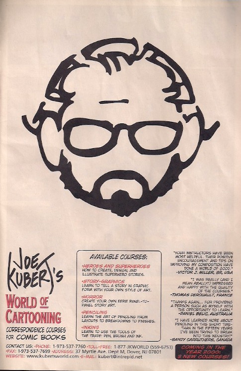 Minimalist Kubert.