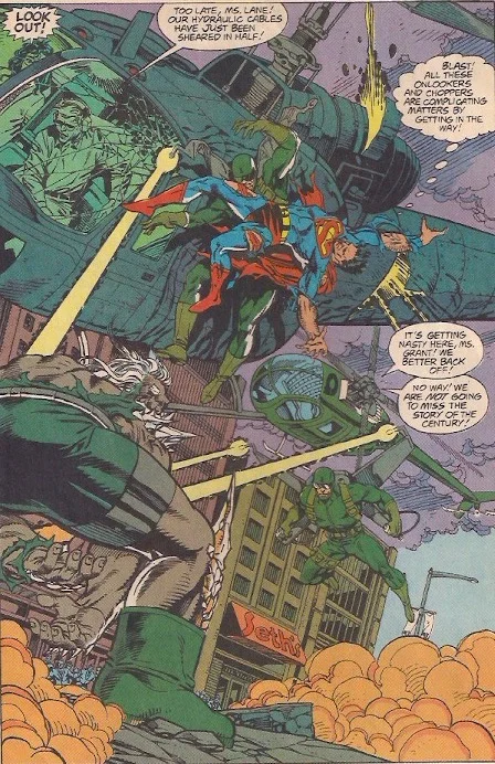 So much destruction that it could be directed by Zack Snyder!