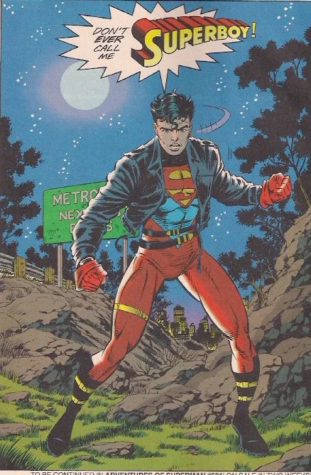 Who knew that the Superboy undercut would be in style 20 years later?
