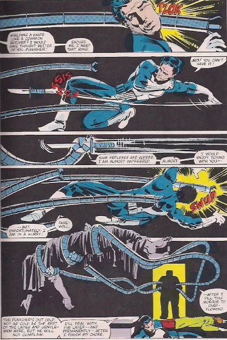 This is one of my favorite panels ever. It would be even better silent, but Doc Ock is known for his verbosity.