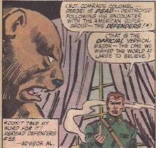 There's something about a man having a conversation with a bear that is everything I love about comics