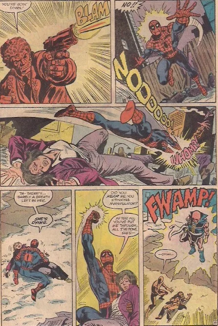 Not exactly a Gwen Stacy moment.