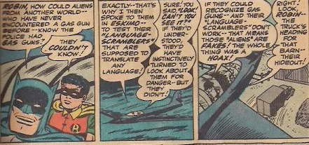 I love how Batman casually speaks Eskimo.