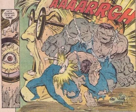 How an artist draws the transformation into Hulk is key.