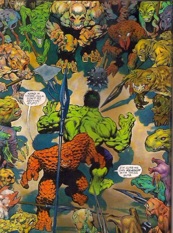 The Incredible Hulk and the Thing: Alien Bounty Hunters (The Incredible Hulk and Thing GN)