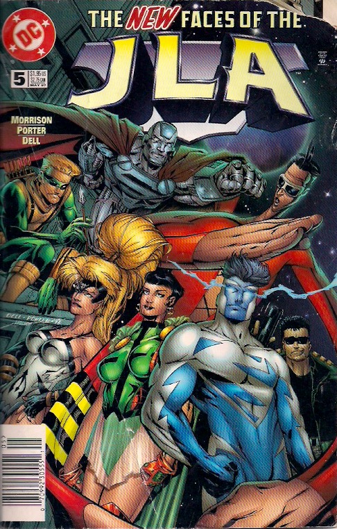 I like how Superman's hair looks like he stuck his finger in the socket, since he has new energy-based powers.