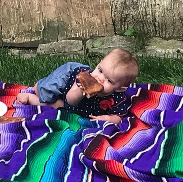 Upon stealing Isabel&rsquo;s pizza, Charlotte became a true New Yorker!