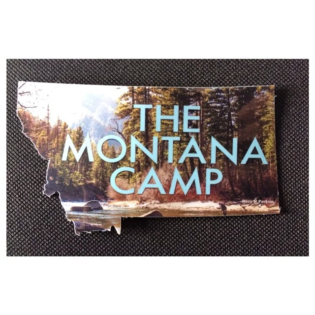 Everyone's got sticky love for Montana. This ones for all you kids with CA plates. #rockcreek #MTinLA #themontanacamp Photo by @rossmperkins Printed by @melvidge Thanks to @jm1to