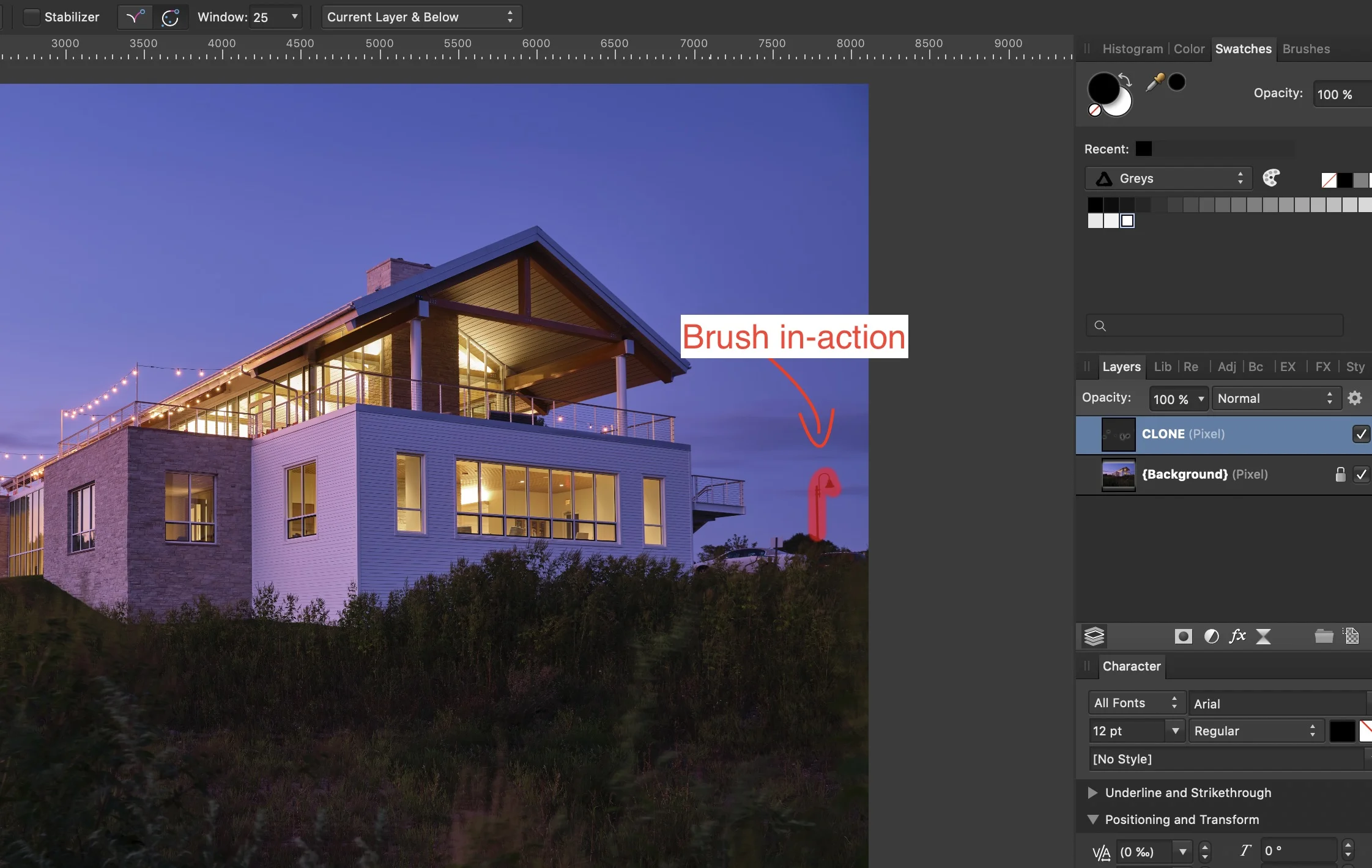 Make sure you watch my tutorial video on YouTube to see just how good this brush is.