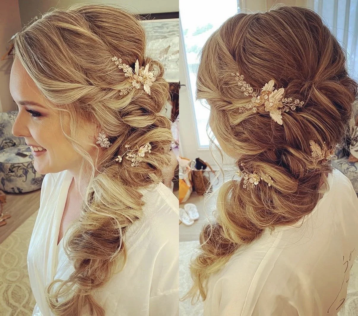   Do you like your hair down but need it pulled back for the beach wind!?! This is a wonderful mermaid option! Harbour House Oceanfront Venue  