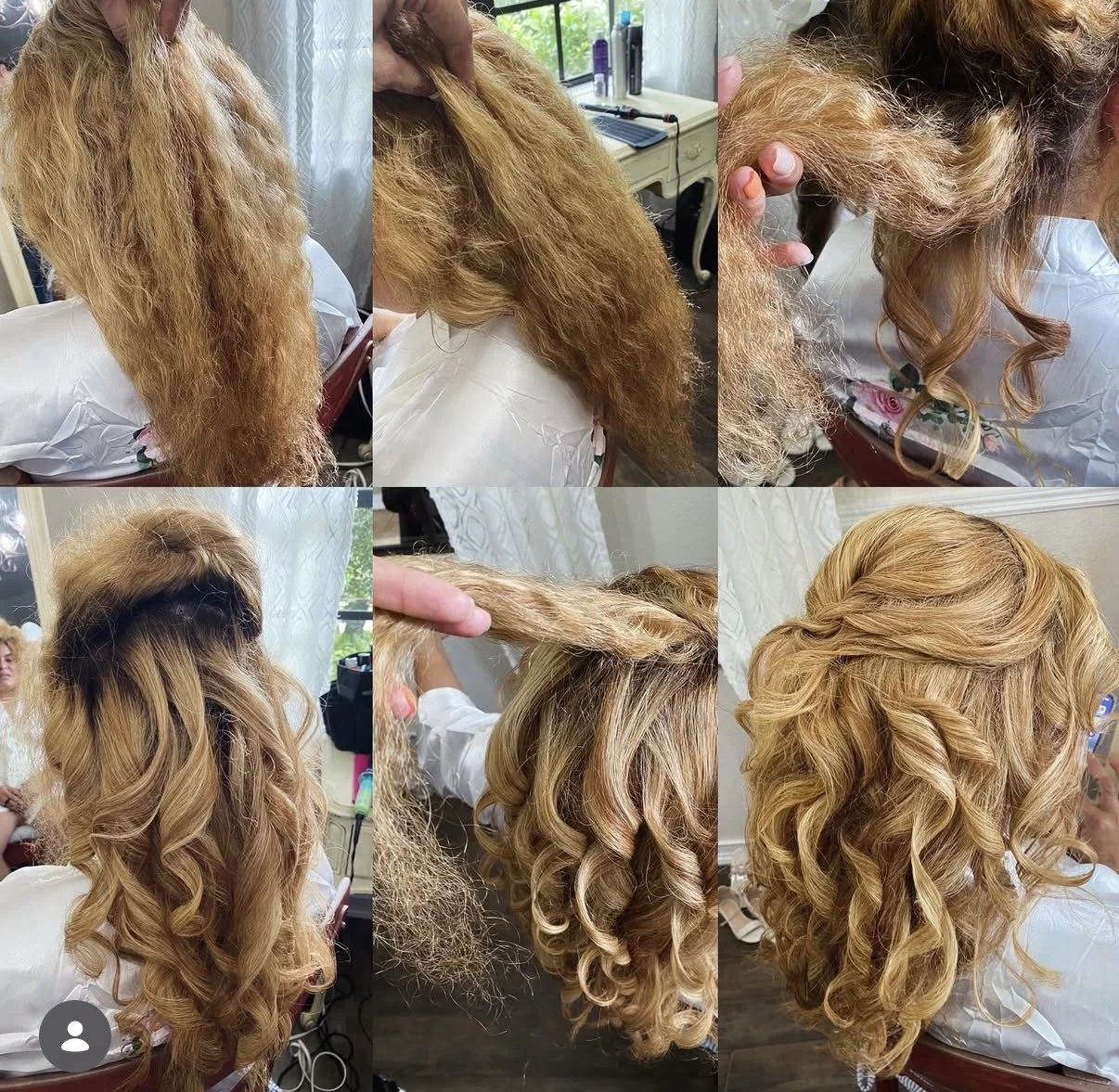  I got you! Everything is possible! Please come with DRY hair at least like this client! Thank you! We don’t do blow outs for time sake! Bridal Oak Barn Venue! 