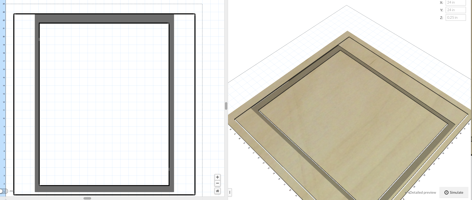 This is the laminate for the dark slide to fit between the plate 