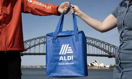 ALDI x Door Dash = total domination?