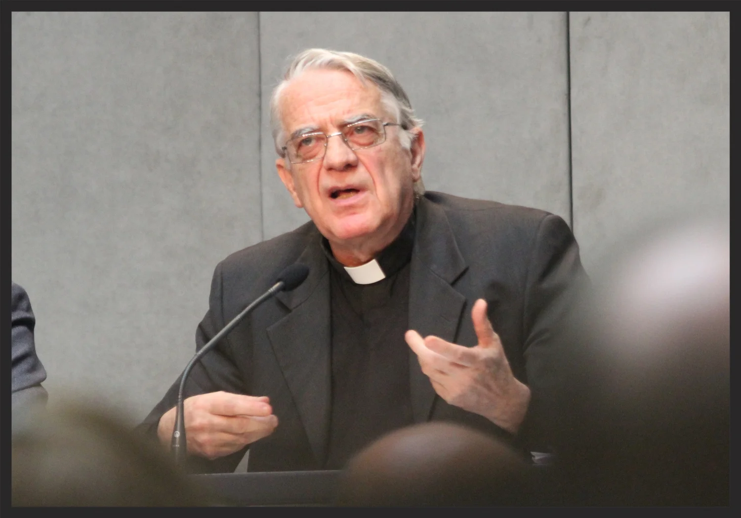 Pater Lombardi: "Man må have troens briller på for at kunne læse Synoden"