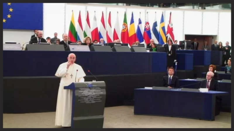 America: The Beam in Our Own Eye: Pope Francis speaks to Europe, and to the Church