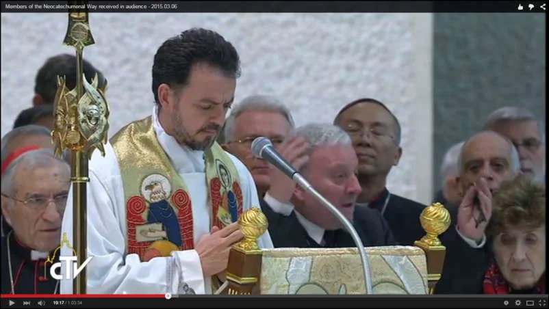 Vatikanet: Members of the Neocatechumenal Way received in audience