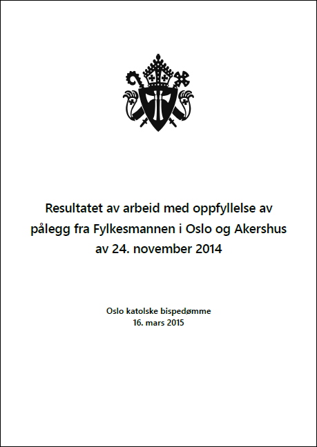 katolsk.no: Rapport til Fylkesmannen