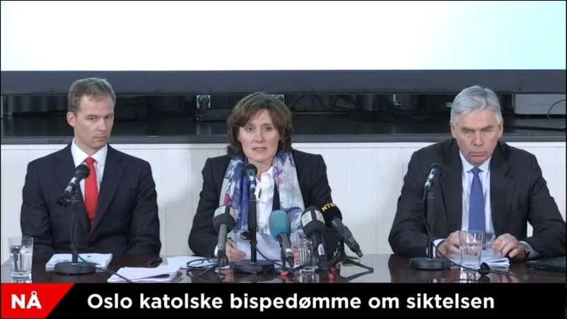 Video: Oslo katolske bispedømme holder pressekonferanse