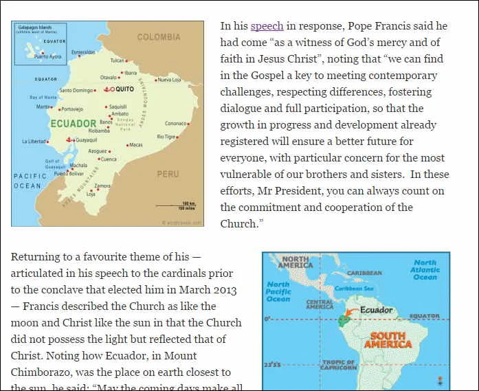 Austen Ivereigh: Francis begins South America tour with homage to family