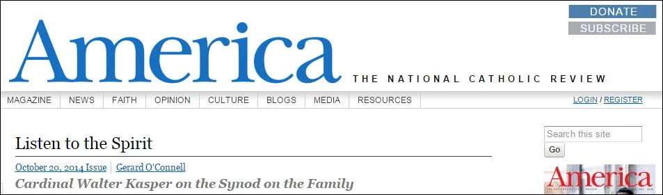 Kasper: Listen to the Spirit