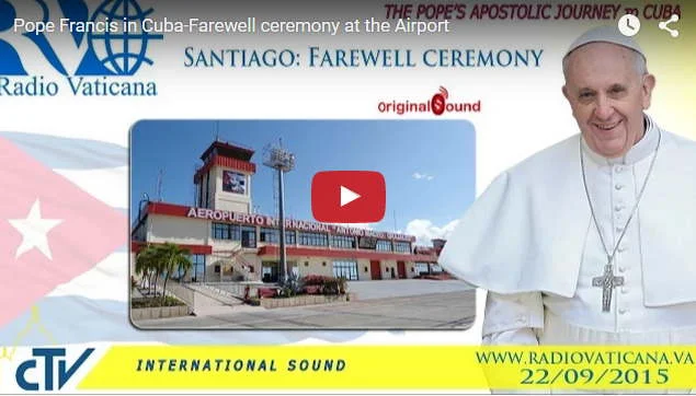 Vatikanet: Pope Francis in Cuba-Farewell ceremony at the Airport