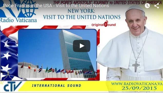 Vatikanet: Pope Francis in the USA - Visit to the United Nations