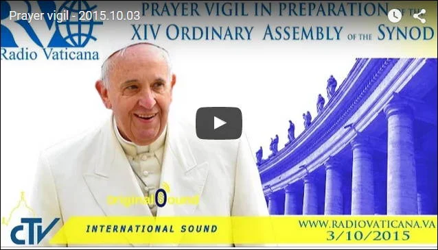 Vatikanet: Prayer vigil