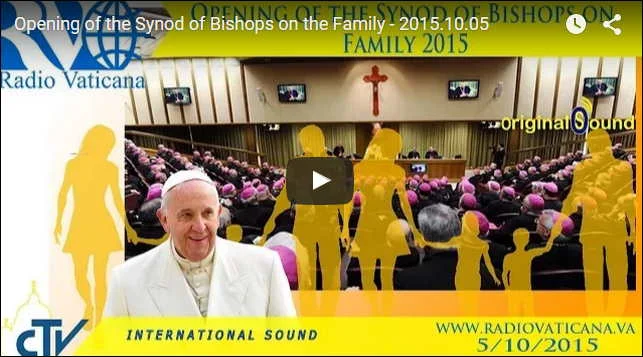 Vatikanet:  Opening of the Synod of Bishops on the Family