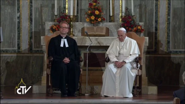 Vatikanet: Visit to the Lutheran Evangelical Church of Rome
