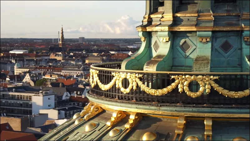 Dronefilm af Frederiks Kirke - Marmorkirken