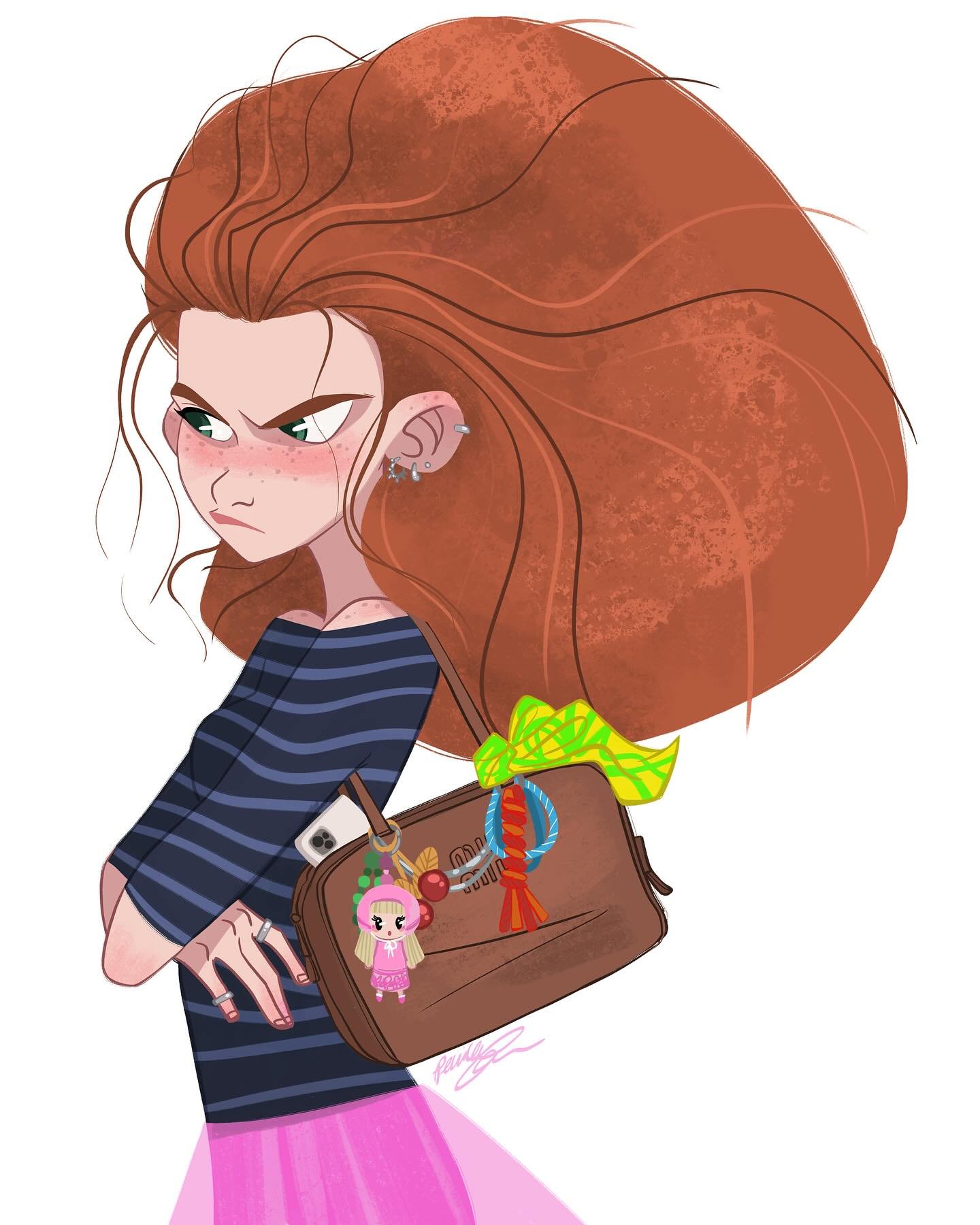 Charm Girl 🍒🩷🐚🌸✏️

#girlsinanimation #dreambag #mıumıu #charms