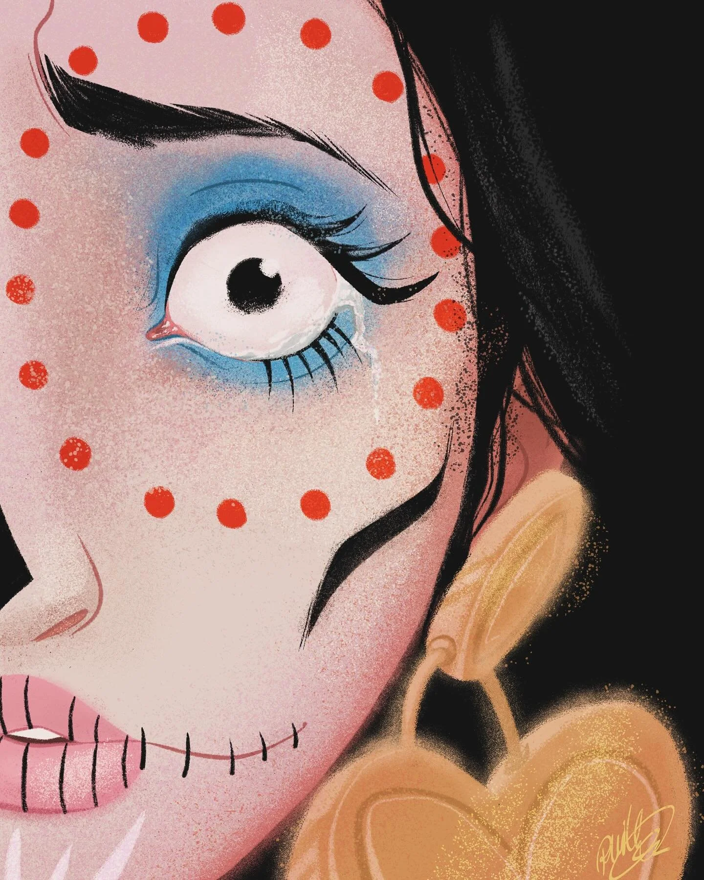 Had time at the end of the workday to try out new brushes.
#sad #sketch #drawing #doodle #girlsinanimation #injustice