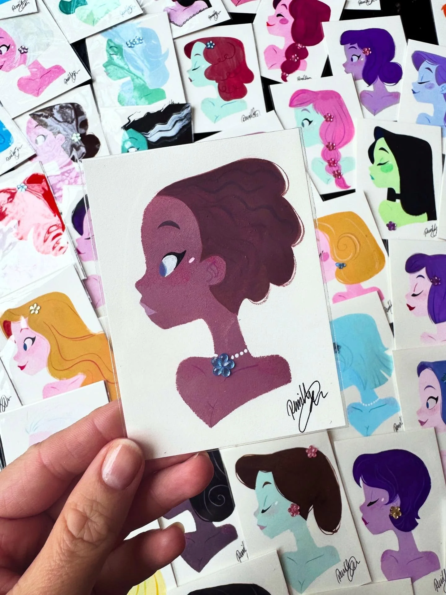 I'm really excited to bring these mini original pieces to @lightboxexpo later this month. Each one is unique, so be sure to stop by if you're interested in any specific piece. They'll all be available starting from the opening on Friday.
#lightboxexp