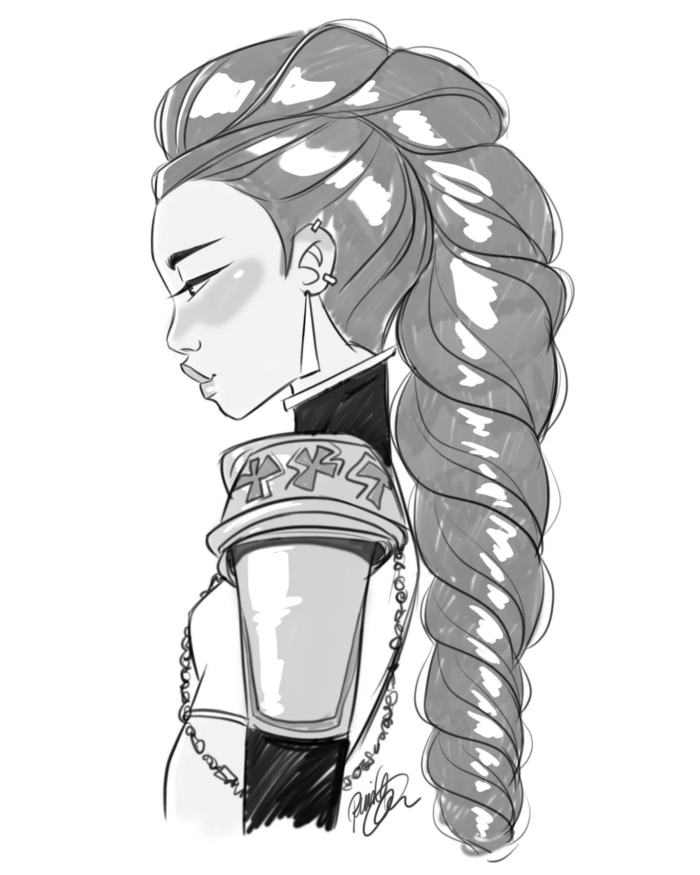 I&rsquo;m deep in a personal project right now (can&rsquo;t wait to tell you more soon!), so I barely have time for anything else. But we&rsquo;re doing a watch party for @kpopdemonhuntersnetflix tonight, and I had to squeeze in the quickest little R