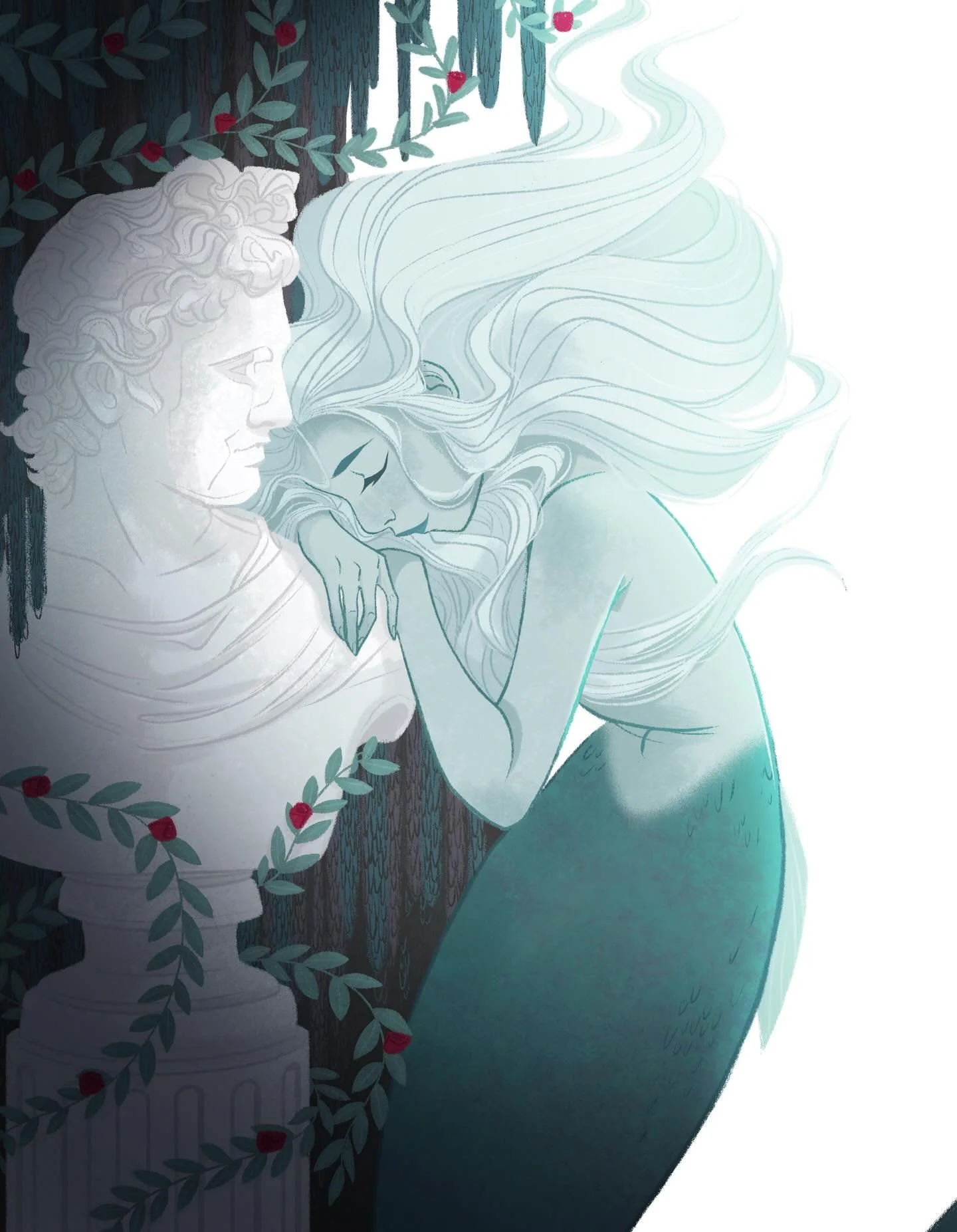 I&rsquo;m so excited to share a page from the book I&rsquo;m currently working on, which will be released later this year.

I&rsquo;m deep into my illustrated edition of The Little Mermaid, and it feels so good to finally have some finished pages com