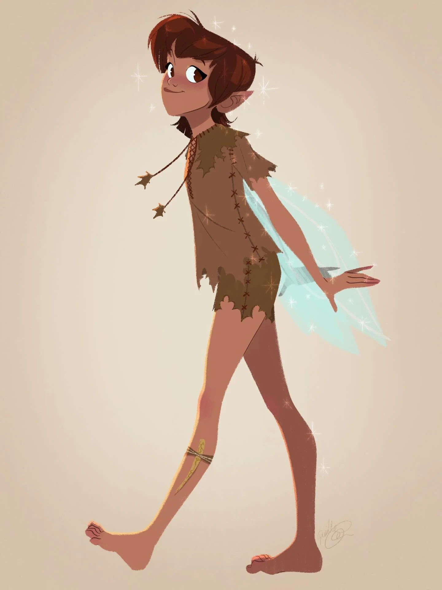 I&rsquo;ve always loved Hook by Steven Spielberg, and this week I drew Tinkerbell inspired by that version.

Who is your favorite Tinkerbell?
#tinkerbell #peterpan #hook