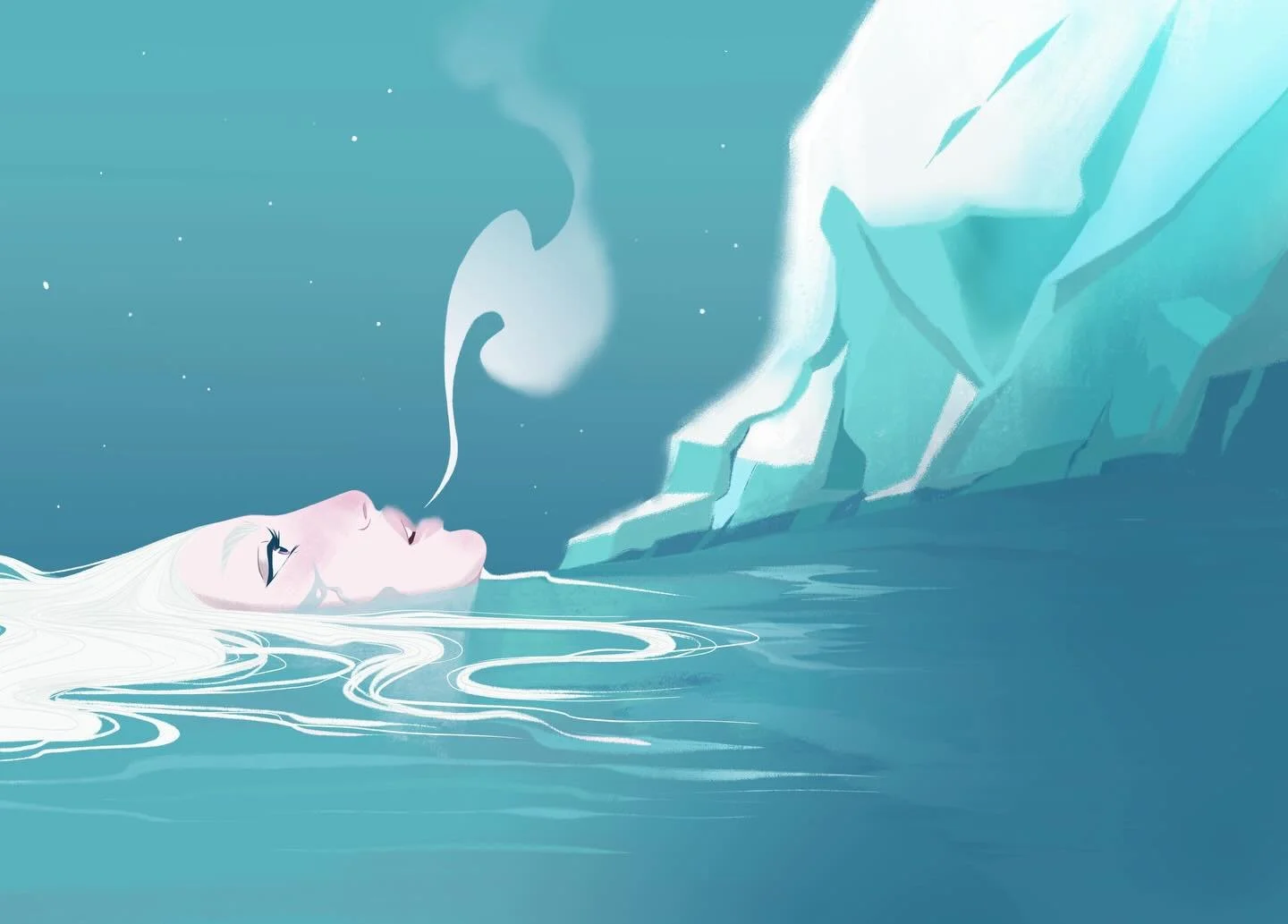 My The Little Mermaid book will be released in Denmark on April 8, and I&rsquo;m so proud of all the love and hard work that went into it. Here&rsquo;s another glimpse of a spread from the book.

I&rsquo;m really excited for it to finally be out in t
