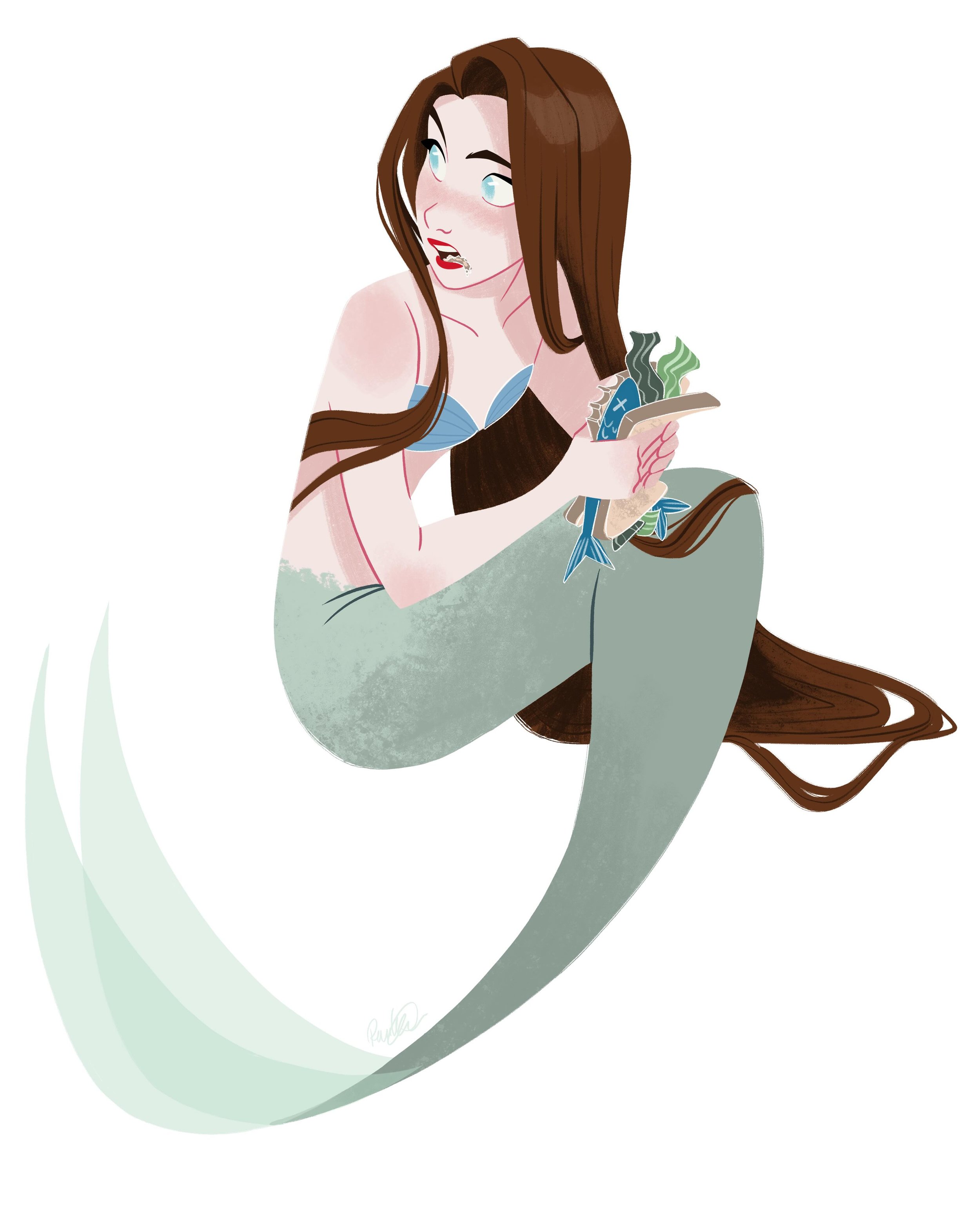 It&rsquo;s Mermay season 🐚🌊✨
#mermay #mermaid #pernilleoerum #girlsinanimation