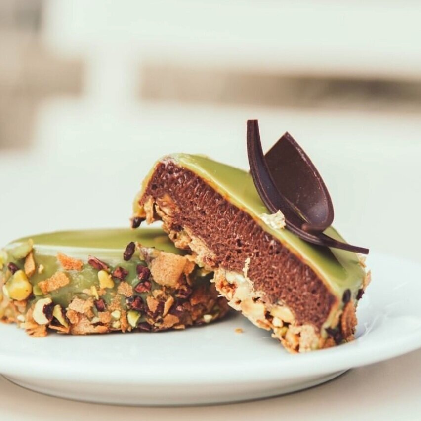 Chocolate Pistachio Feuilletine