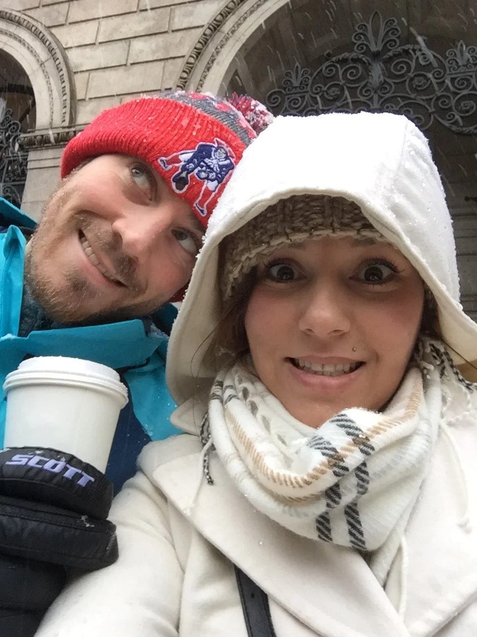 Jessica and her fiance Ian